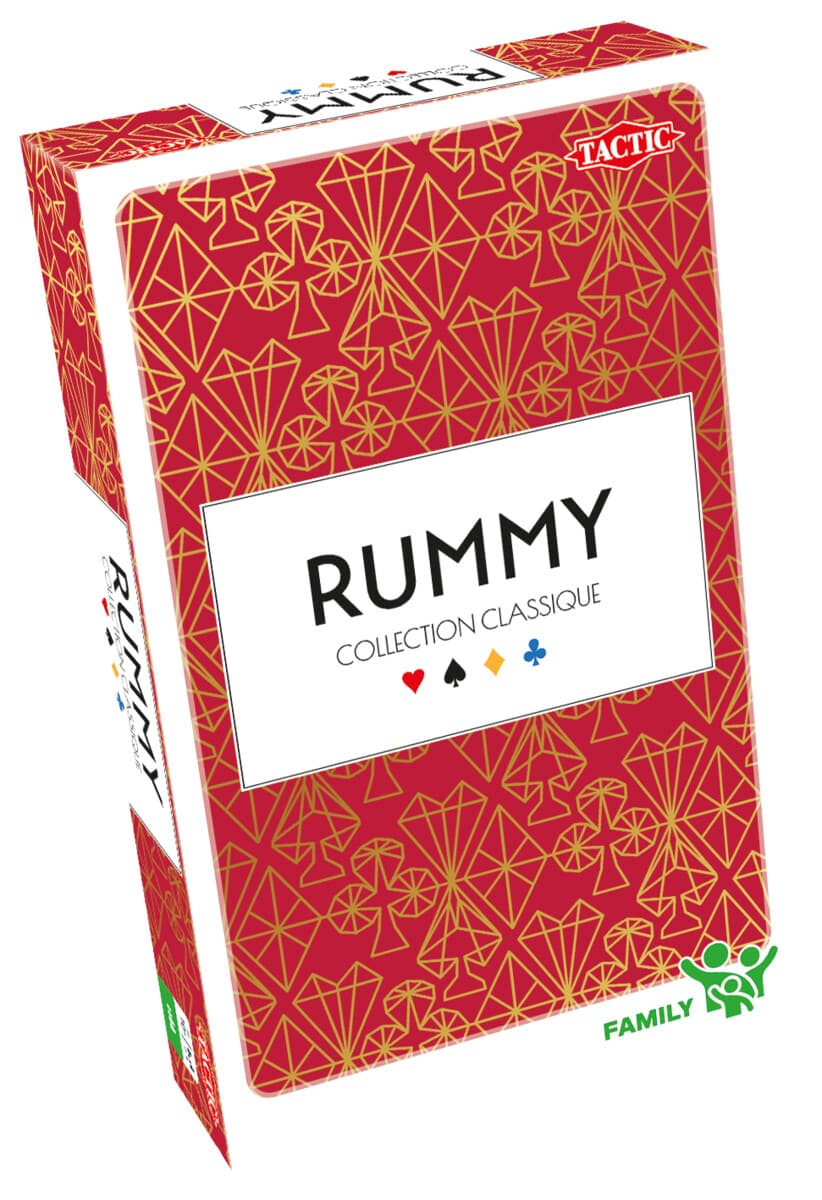 Tactic Rummy Travel Game box view