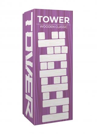 Tactic Trendy Tower Board Game box view