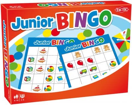 Tactic Junior Bingo Board Game box view