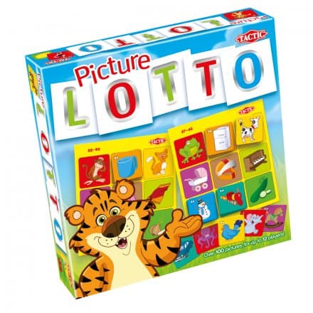 Tactic Picture Lotto Board Game box view