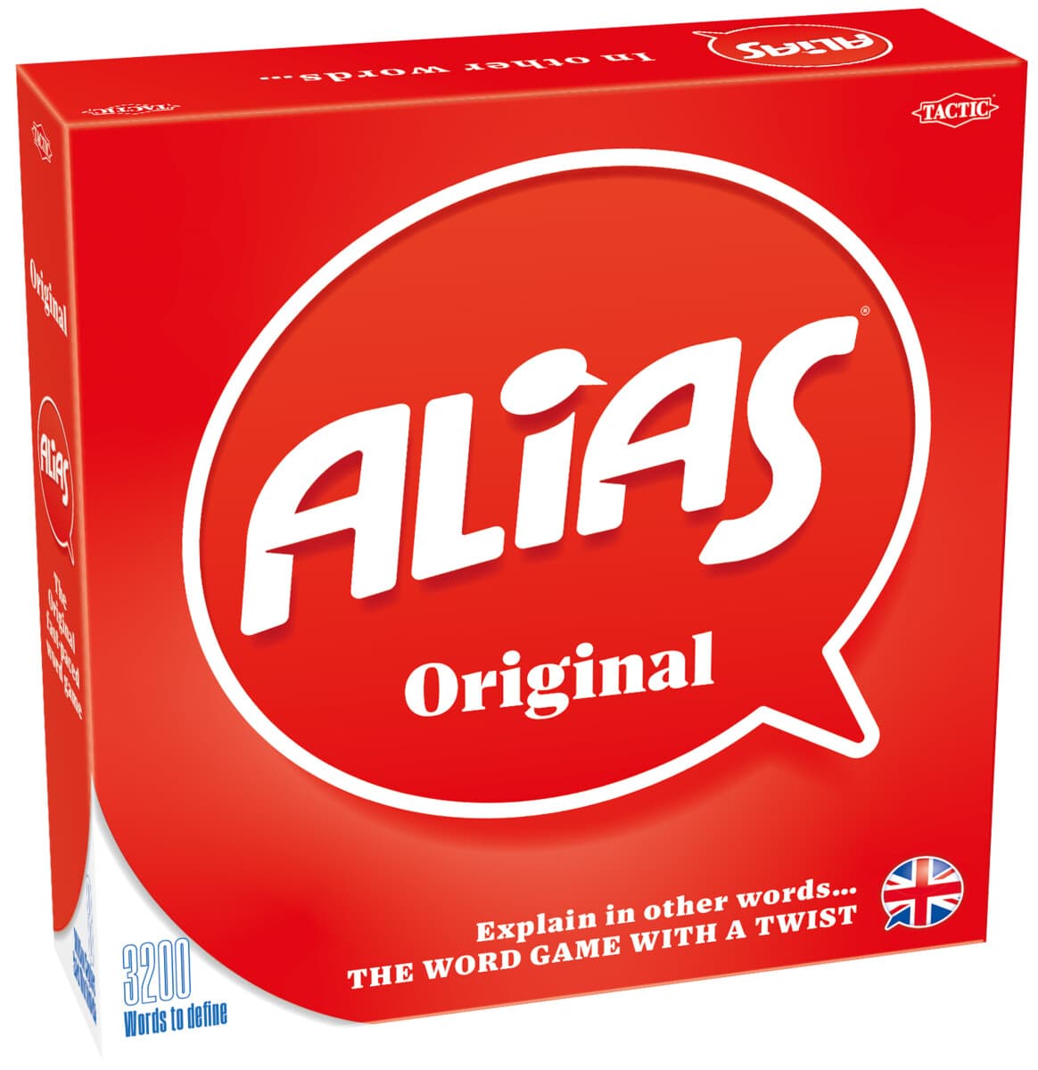 Tactic Alias Original Board Game box view