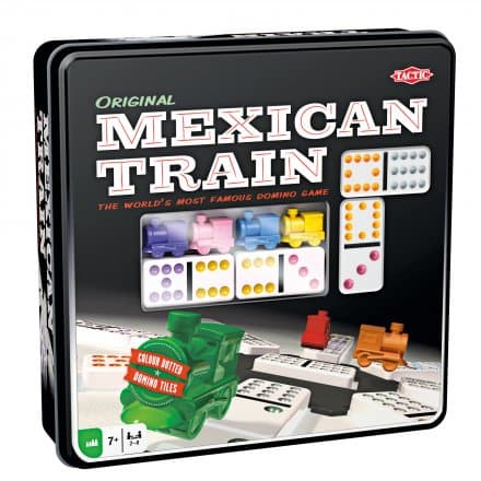 Tactic Mexican Train Board Game box view