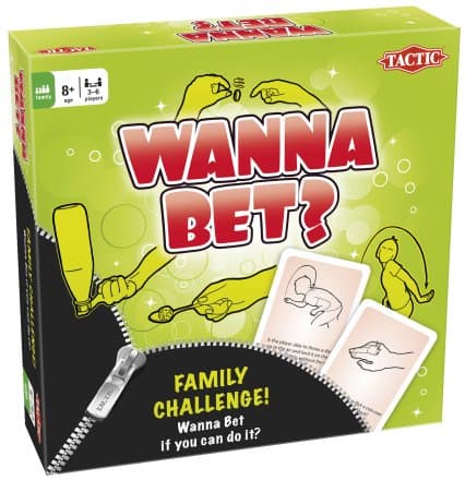 Tactic Wanna Bet ? Board Game box view