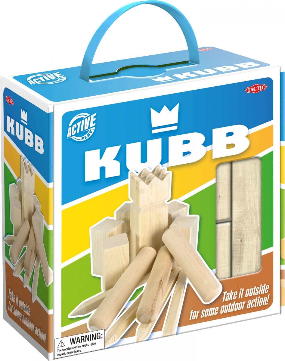 Tactic Active Play Kubb Outdoor Game box view