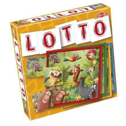 Tactic Lotto Jungle Board Game box view