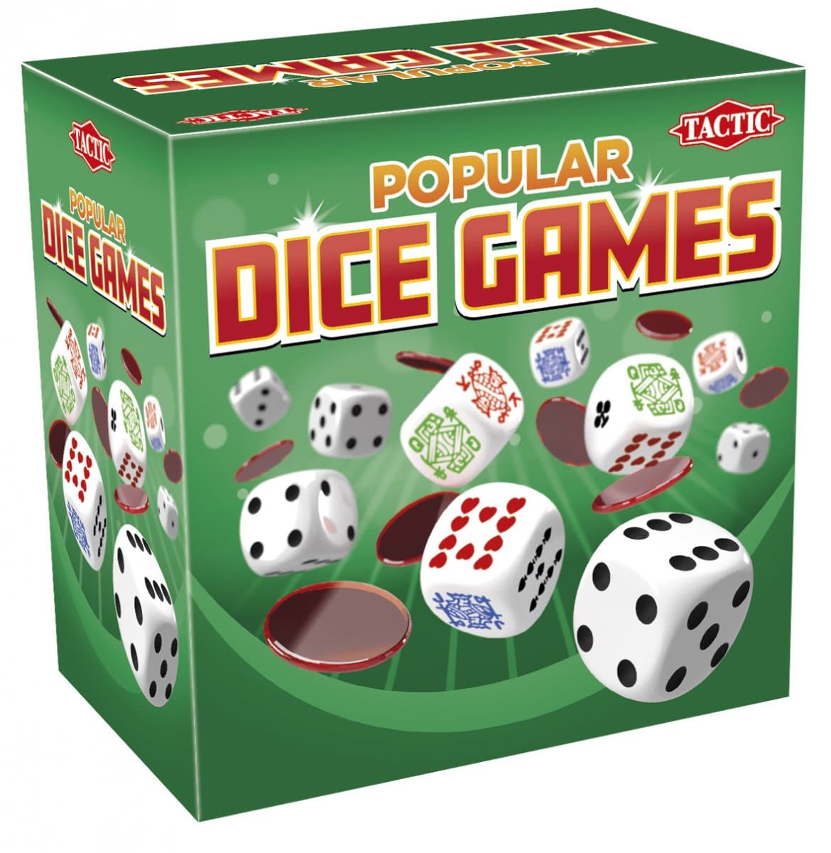 Tactic Popular Dice Games box view
