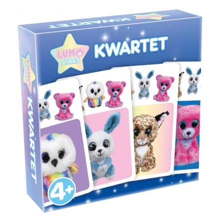 Lumo Stars Kwartet Card Game box view