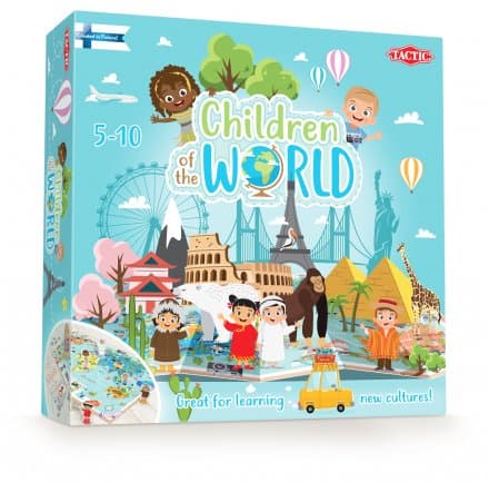 Tactic Children of the World Board Game box view