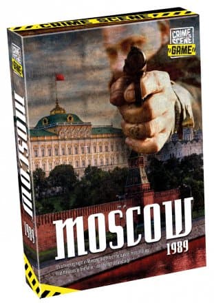 Gamestorm Crime Scene Moscow 1989 Board Game box view