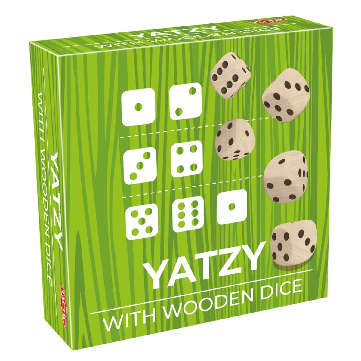 Tactic Trendy Yatzy Dice Game box view