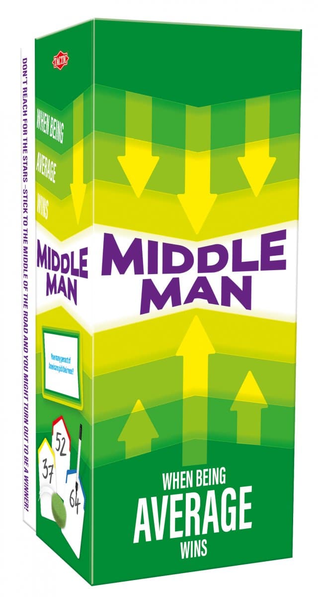 Tactic Middleman Board Game box view