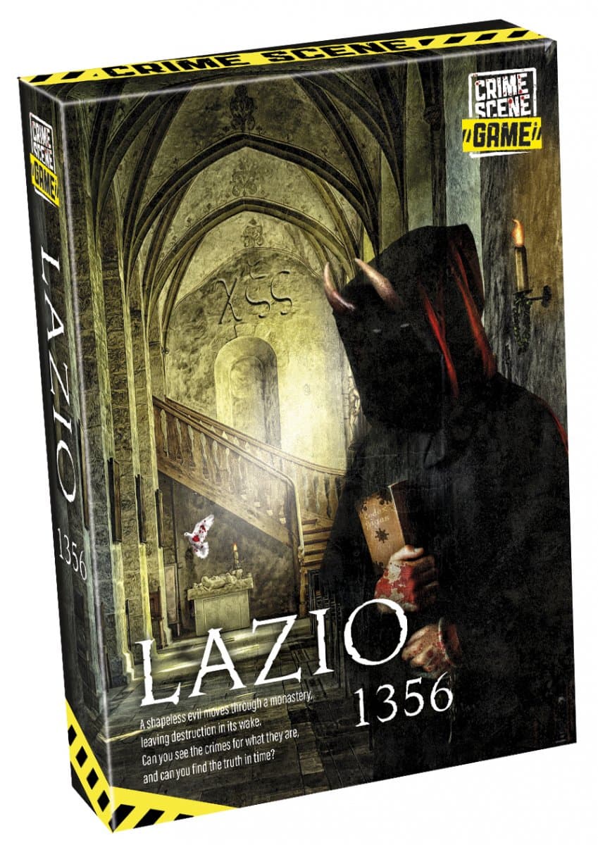 Gamestorm Crime Scene Lazio 1356 Board Game box view