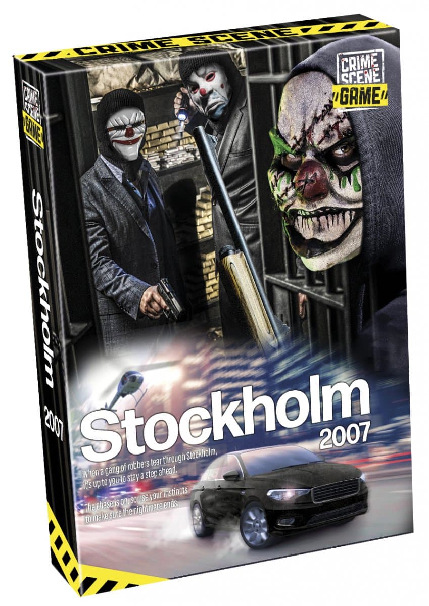 Gamestorm Crime Scene Stockholm 2007 Board Game box view