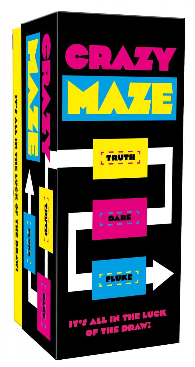 Tactic Crazy Maze Board Game box view