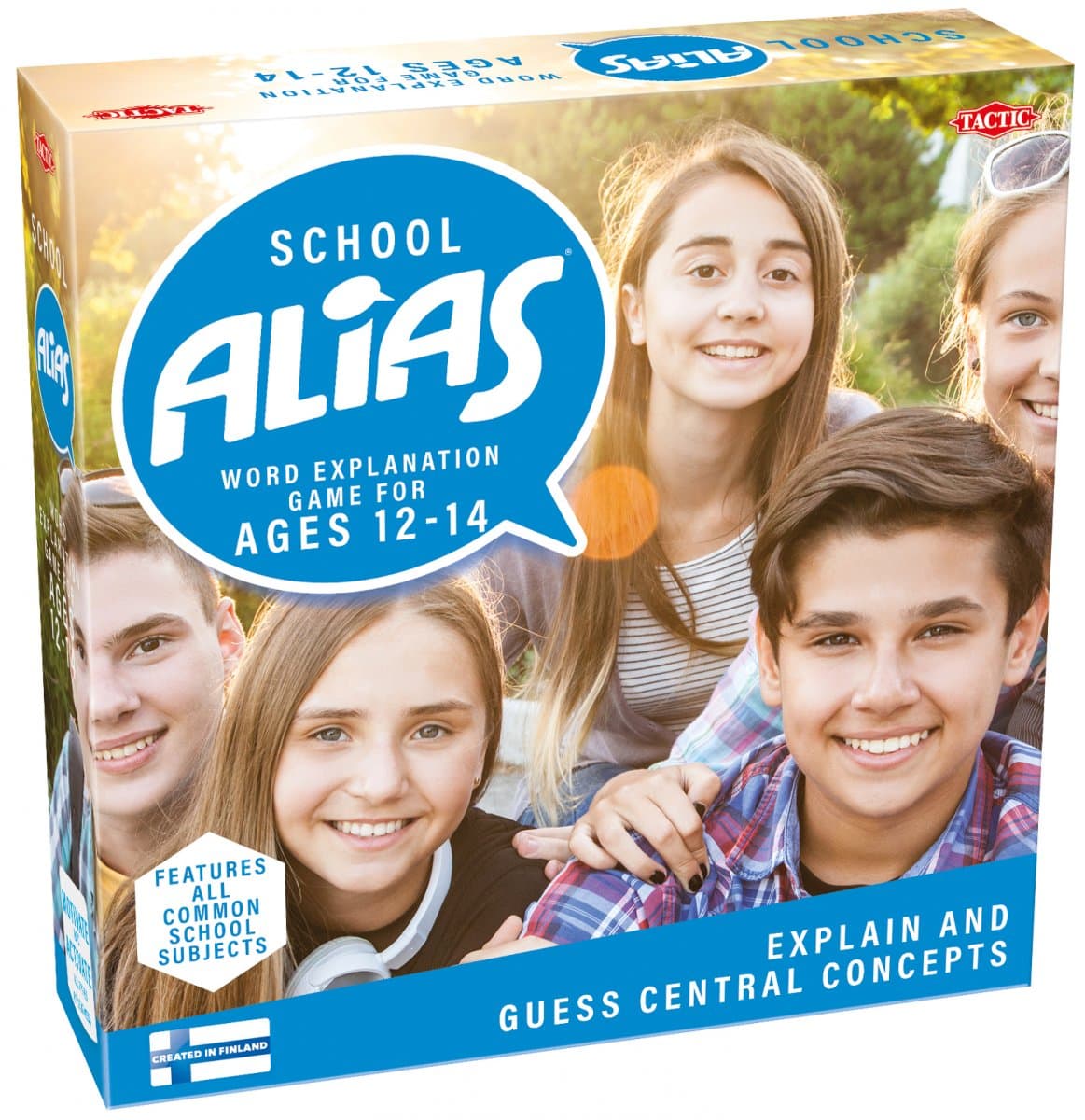 Tactic Alias School 12-14 Years Board Game box view