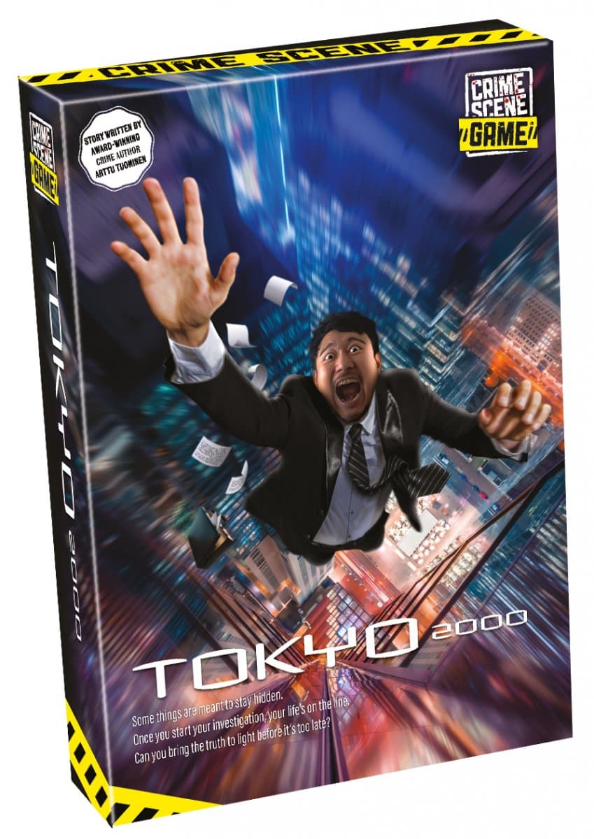 Gamestorm Crime Scene Tokyo 2000 Board Game box view