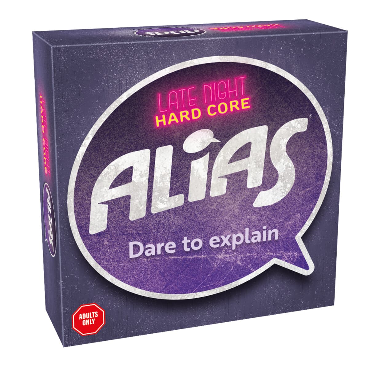 Tactic Alias Late Night Hard Core Board Game box view