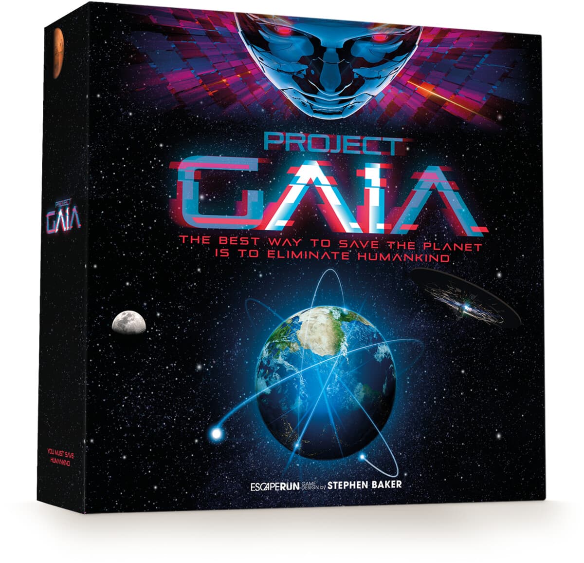 Gamestorm Escaperun Project Gaia Board Game box view