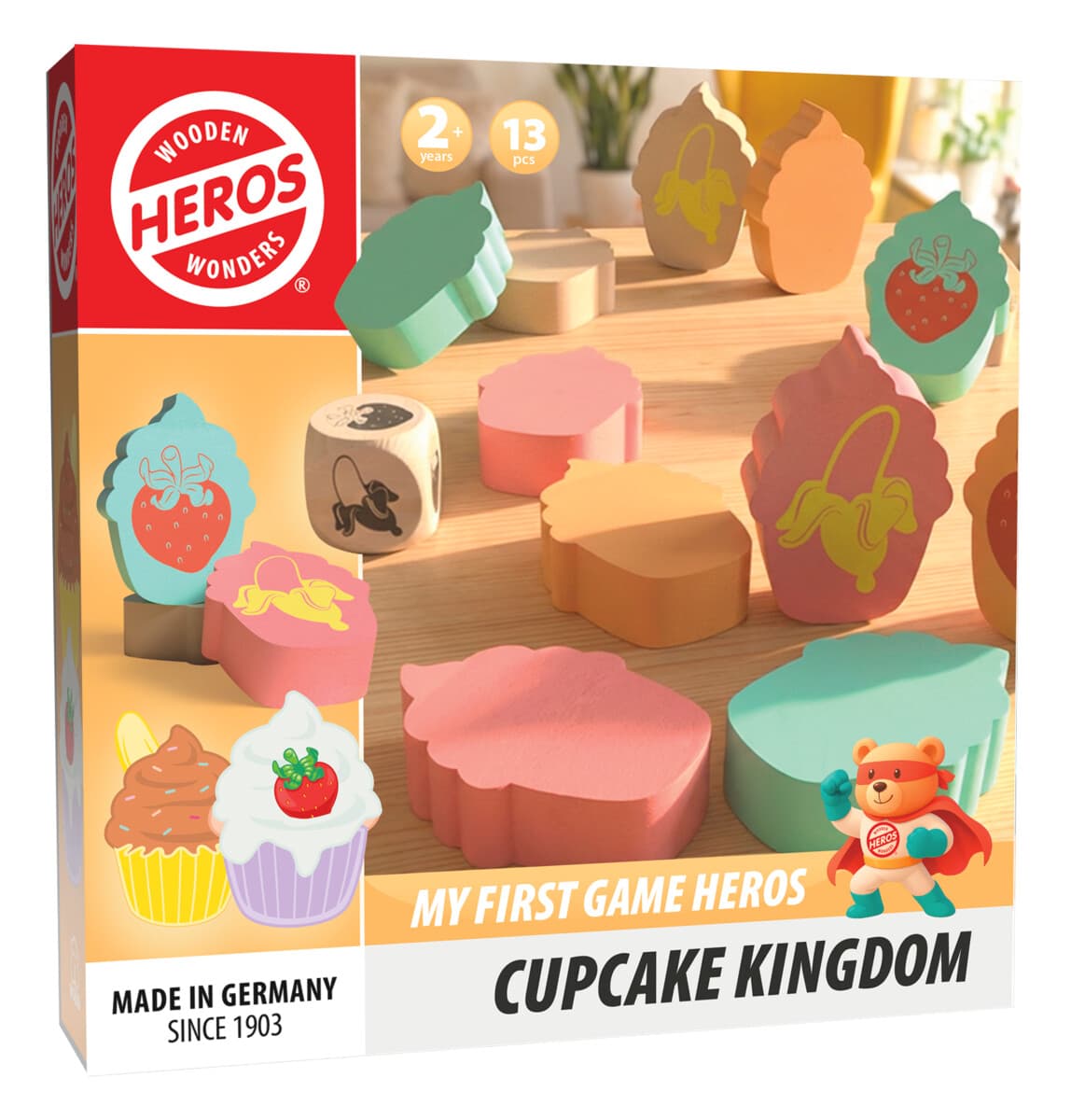 My First Game Heros Cupcake Kingdom box view