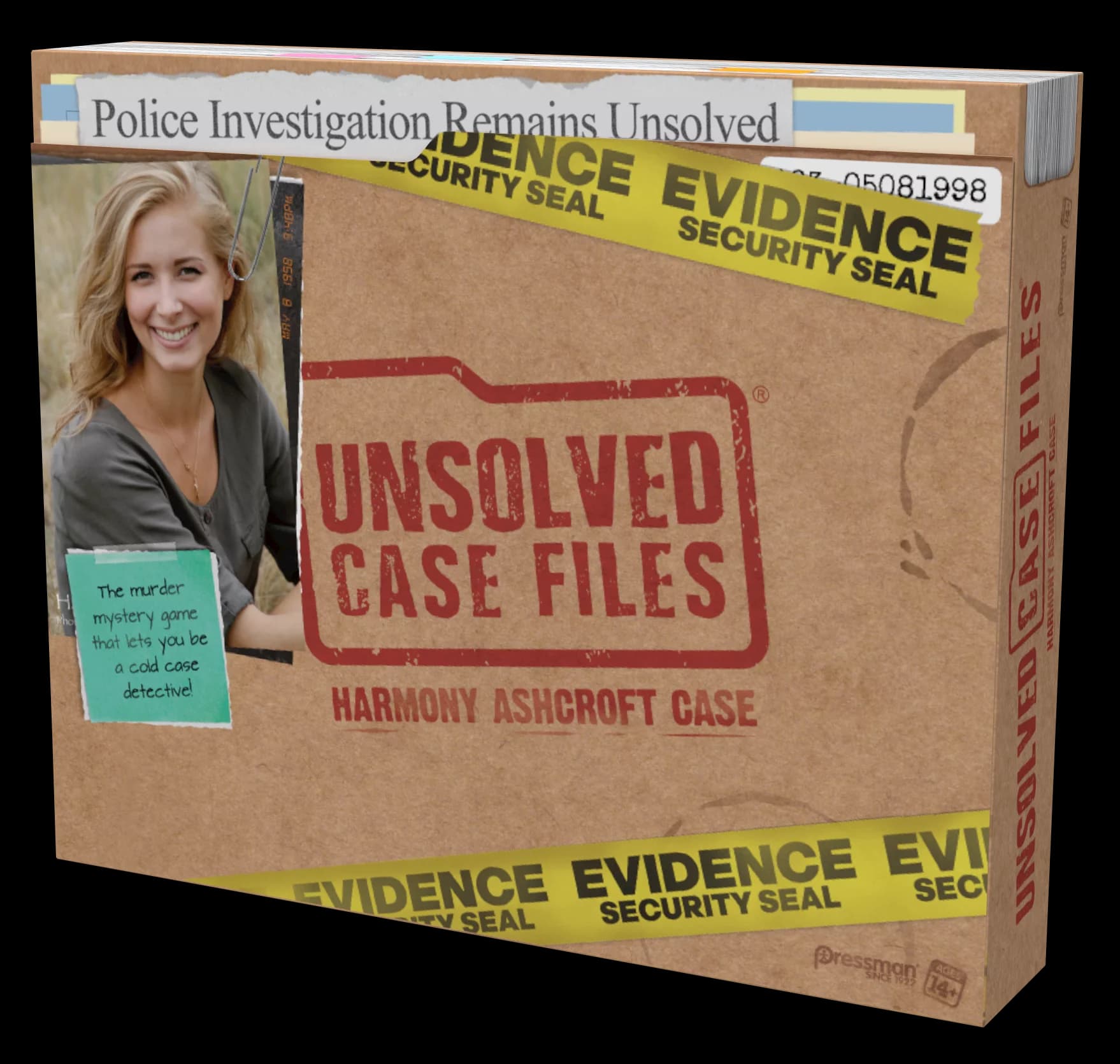 Unsolved Case Files Harmony Ashcroft box view