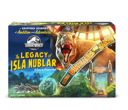 Jurassic World - the Legacy of Isla Nublar box view