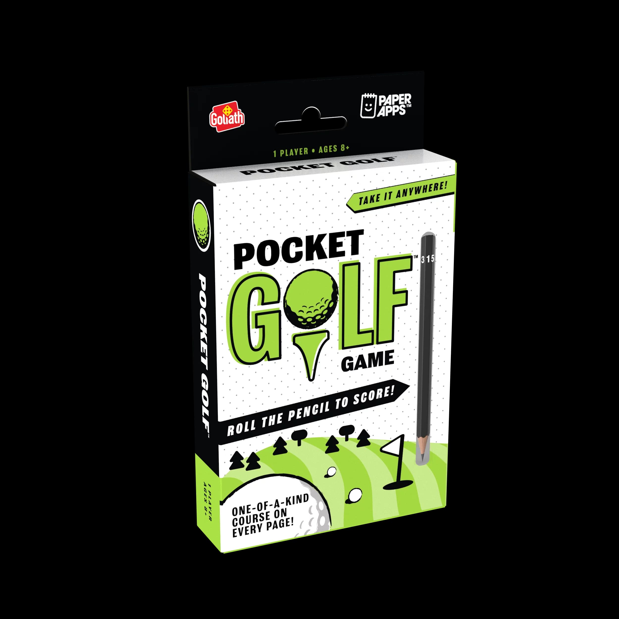 Pocket Golf Game box view