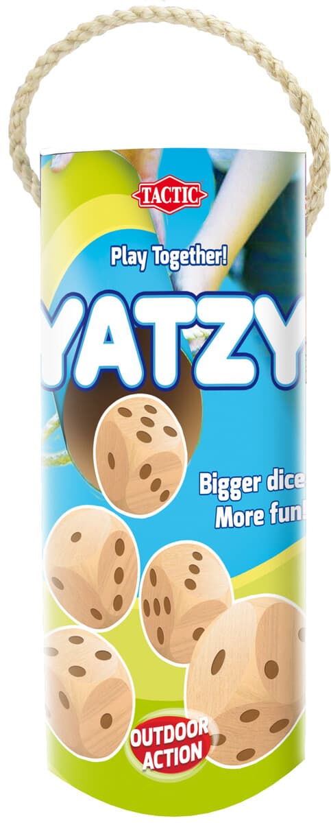 Tactic Xl Yatzy Throwing Game box view