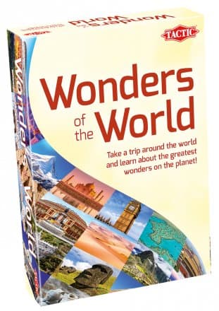 Tactic Wonders of the World Board Game box view