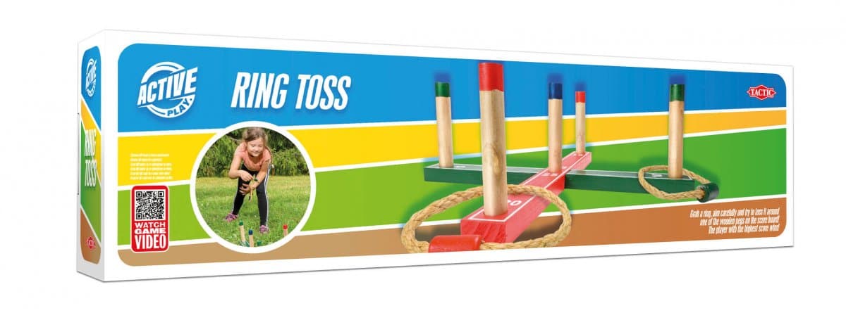 Tactic Active Play Ring Toss Outdoor Game box view