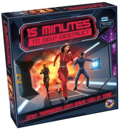 Gamestorm 15 Minutes to Self-destruct Board Game box view