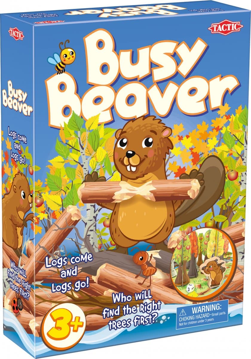 Tactic Busy Beaver Board Game box view