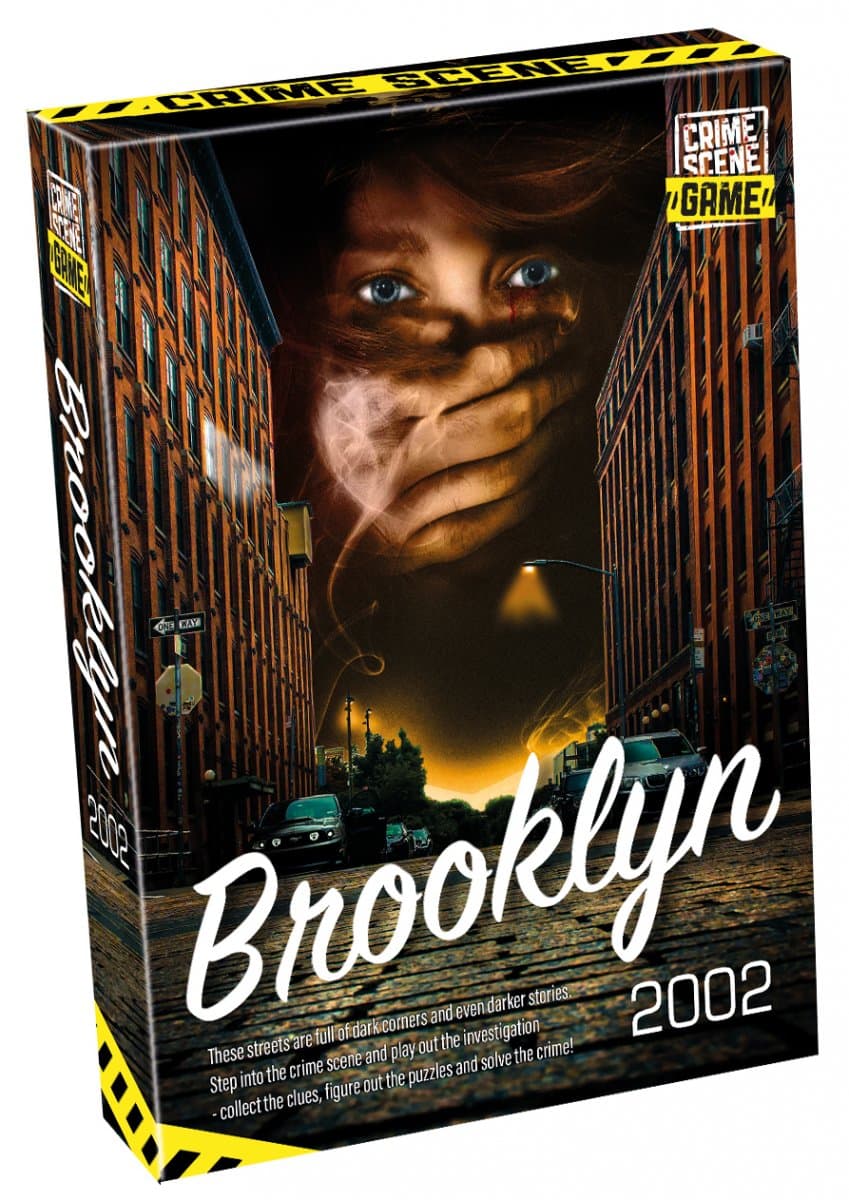 Gamestorm Crime Scene Brooklyn 2002 Board Game box view