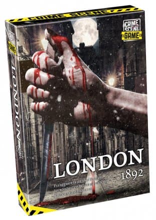 Gamestorm Crime Scene London 1892 Board Game box view