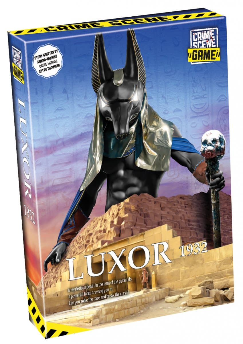 Gamestorm Crime Scene Luxor 1932 Board Game box view