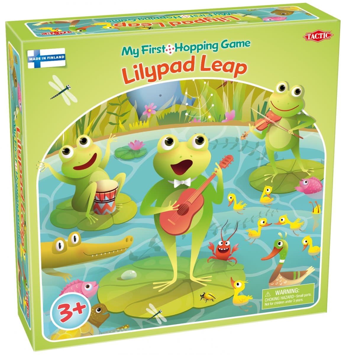 Tactic My First Game Lilypad Leap Board Game box view