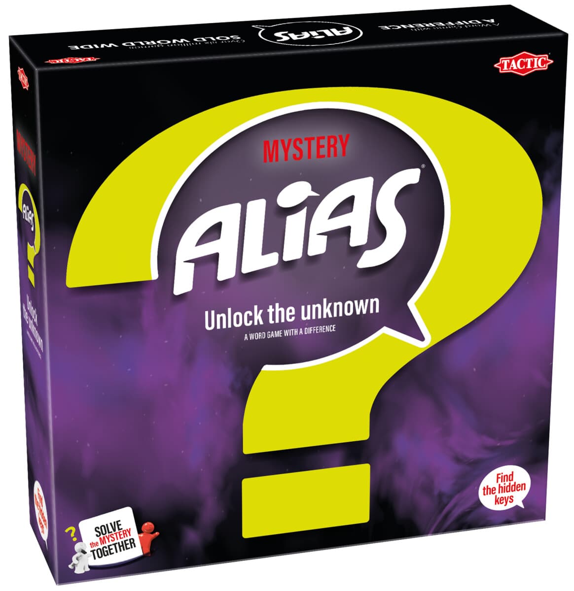 Tactic Alias Mystery Board Game box view