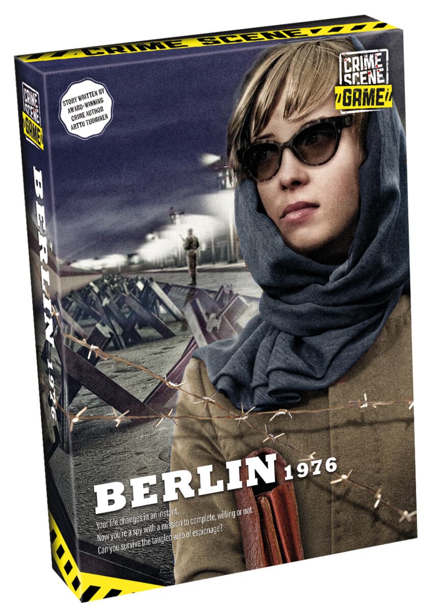 Gamestorm Crime Scene Berlin 1976 Board Game box view
