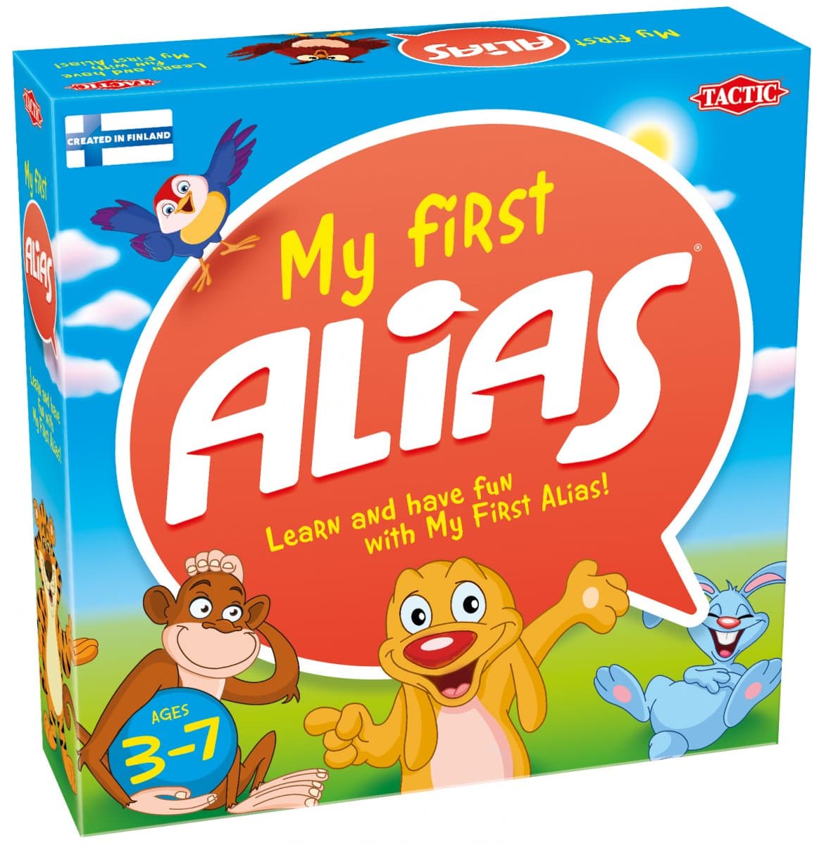 Tactic Alias My First Board Game box view