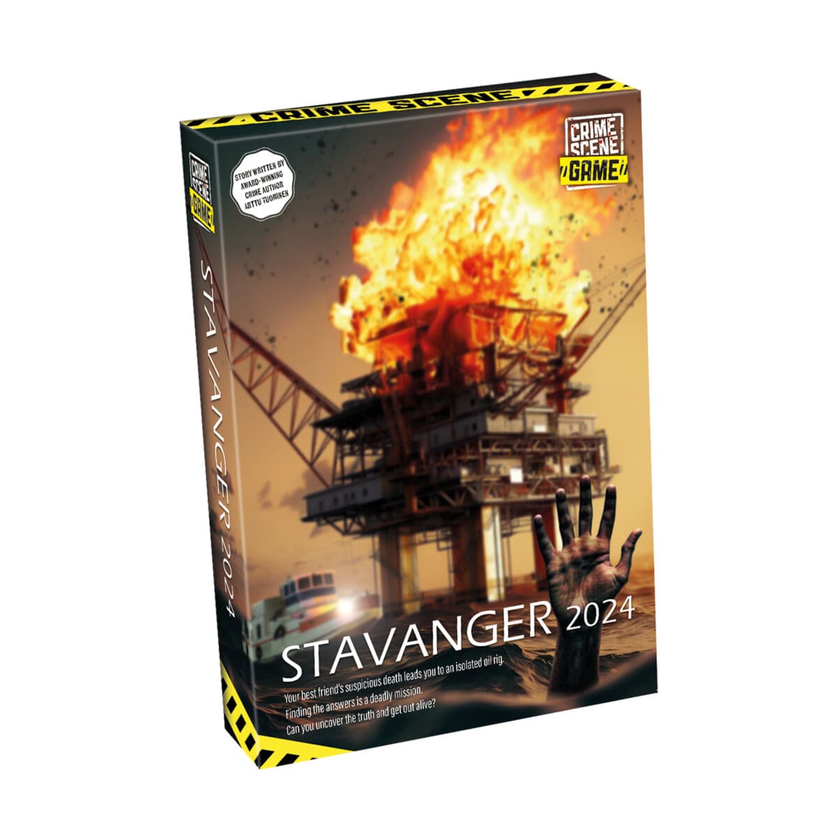 Gamestorm Crime Scene Stavanger 2024 Board Game box view