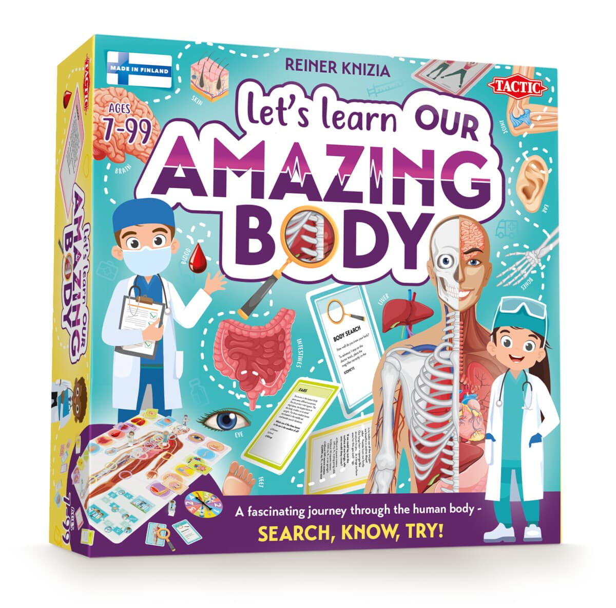 Let´s Learn Our Amazing Body box view