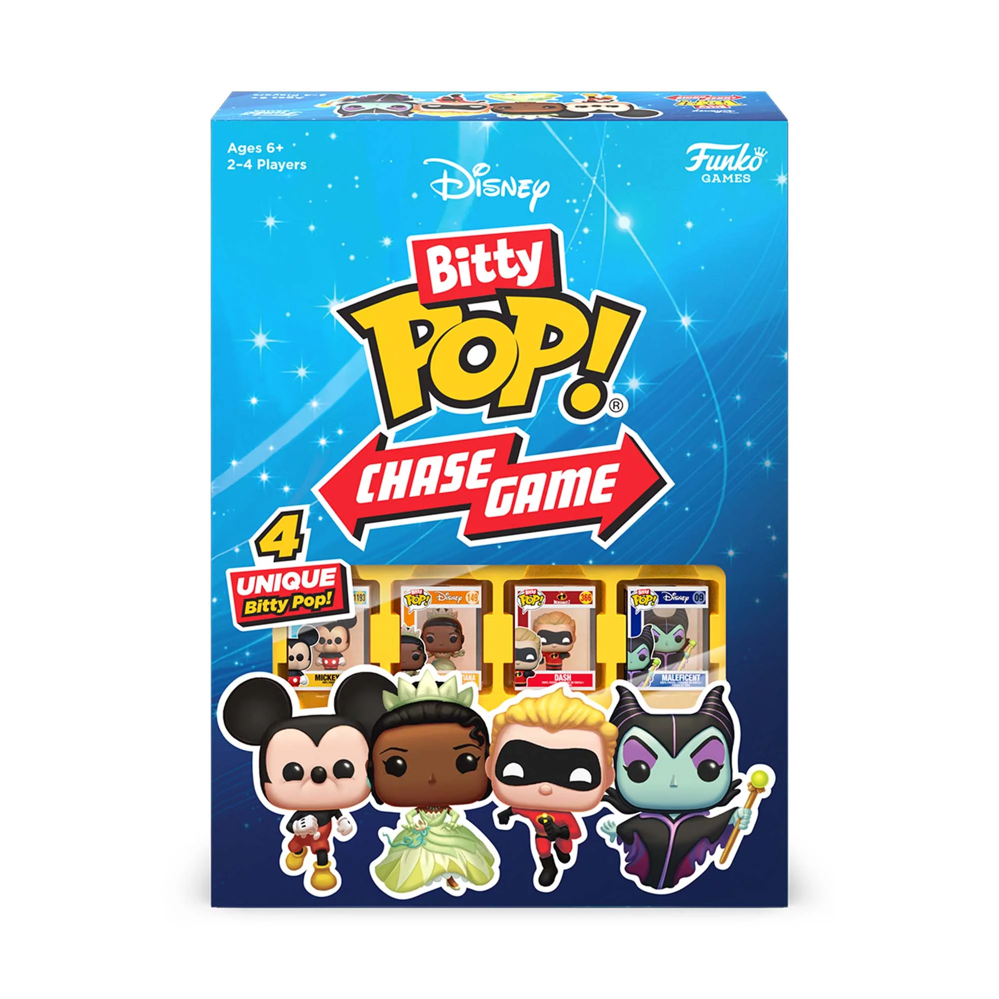 Funko Games Bitty Pop! Chase Game Disney box view