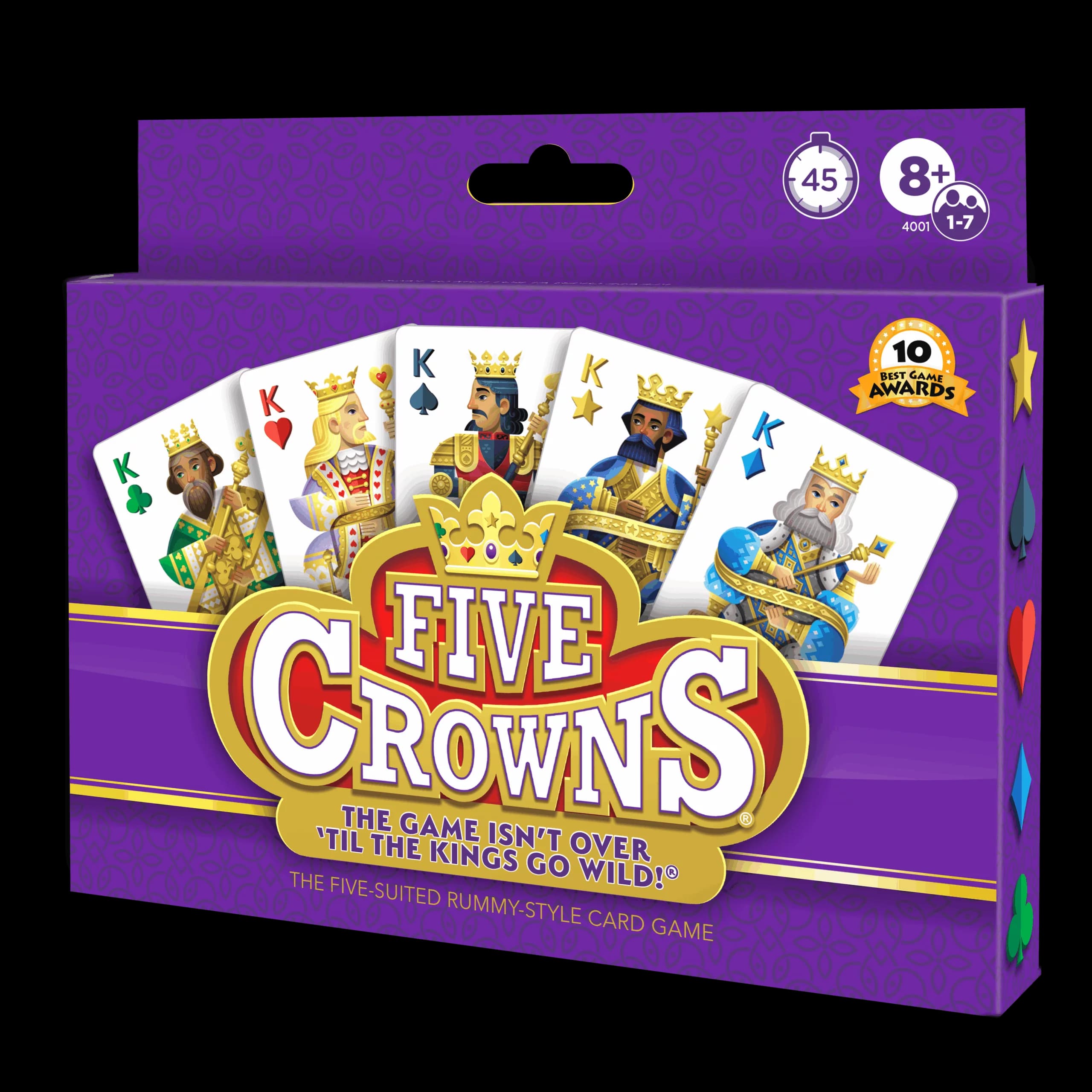 Five Crowns box view