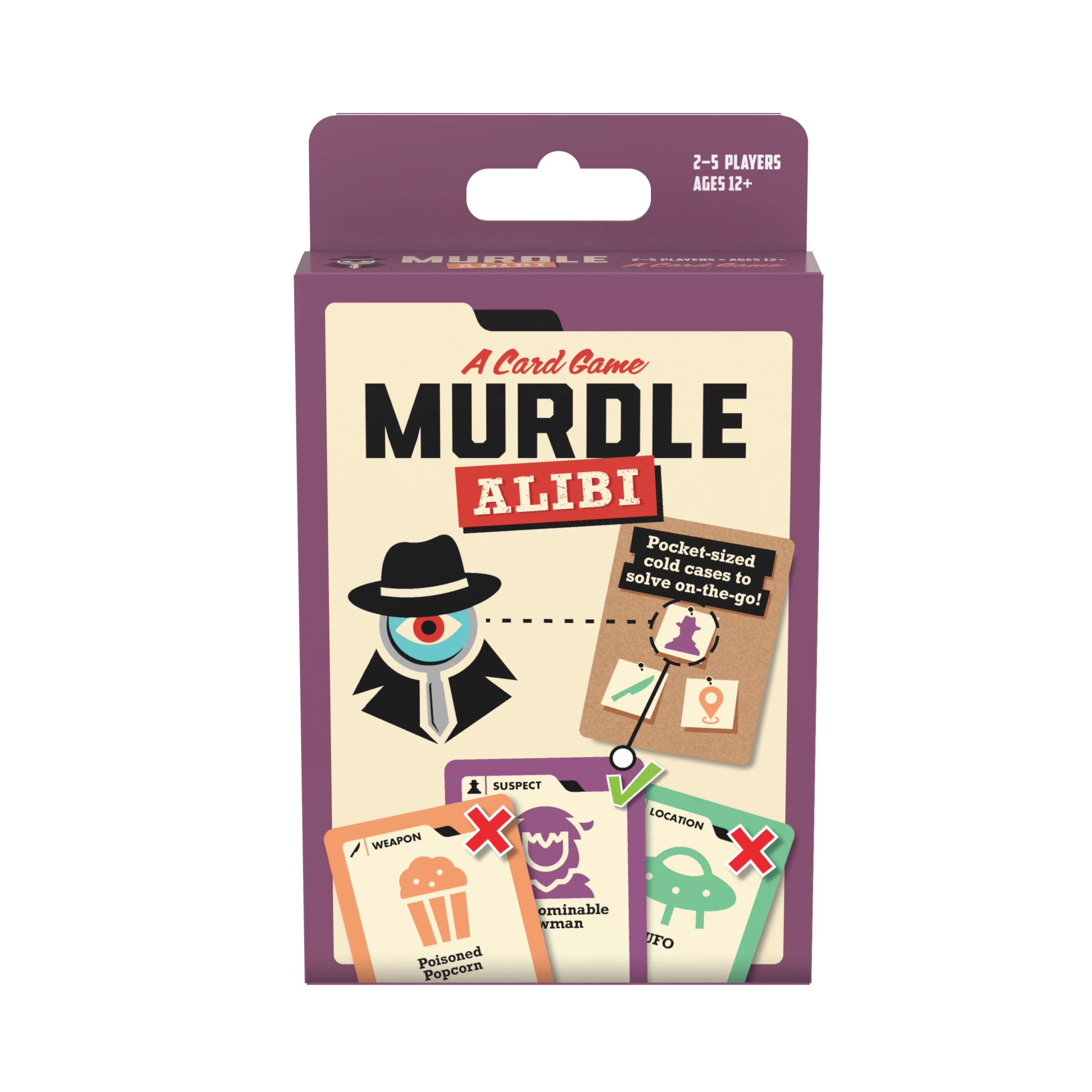 Murdle Card Game box view