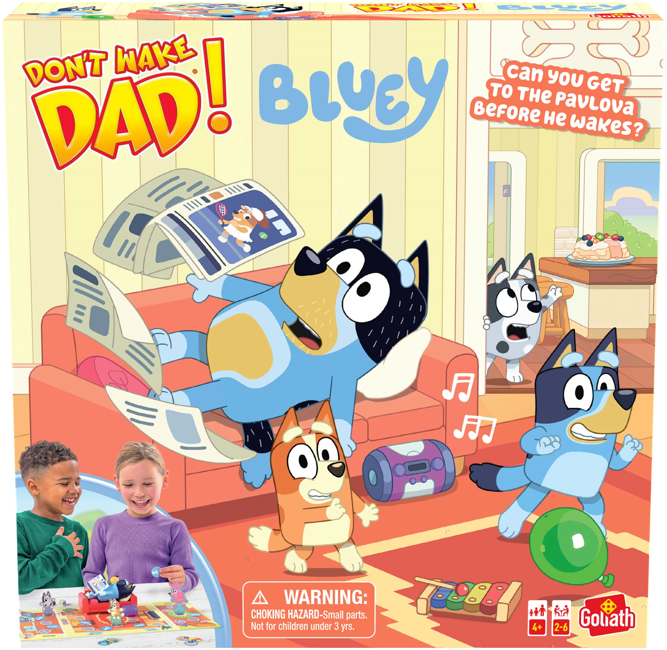 Don't Wake Dad! Bluey box view